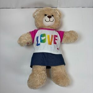 Build-A-Bear Classic Tan Teddy Bear 17” Plush Stuffed Animal BAB